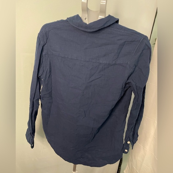 Universal Thread Womens Blue Long Sleeve Button Down‎ Shirt Size small - Picture 5 of 10